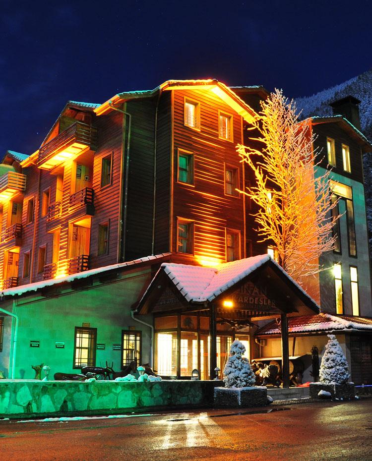 Inanlar Deluxe Hotel & Bungalow Uzungöl Esterno foto