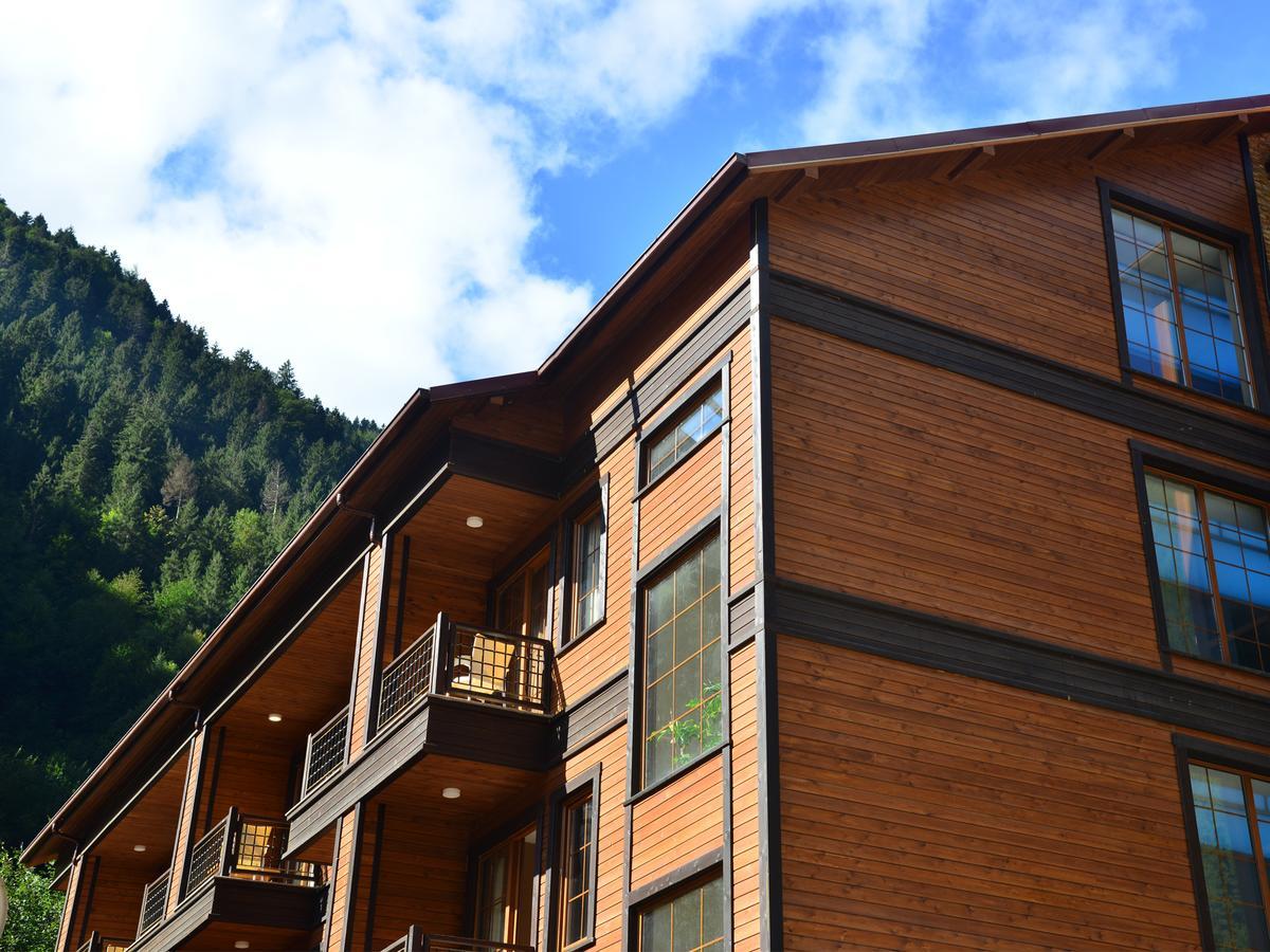 Inanlar Deluxe Hotel & Bungalow Uzungöl Esterno foto